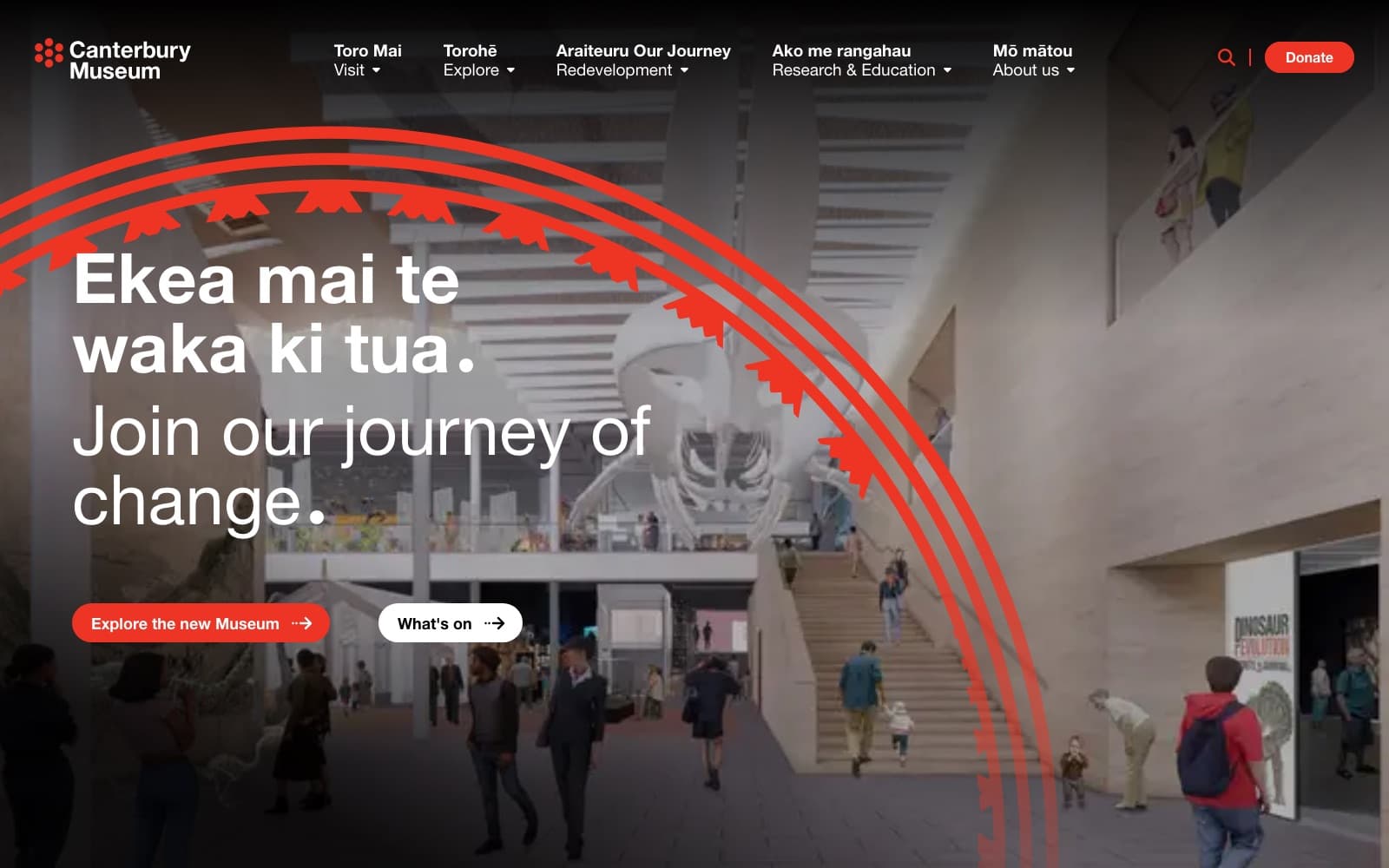 Canterbury Museum website