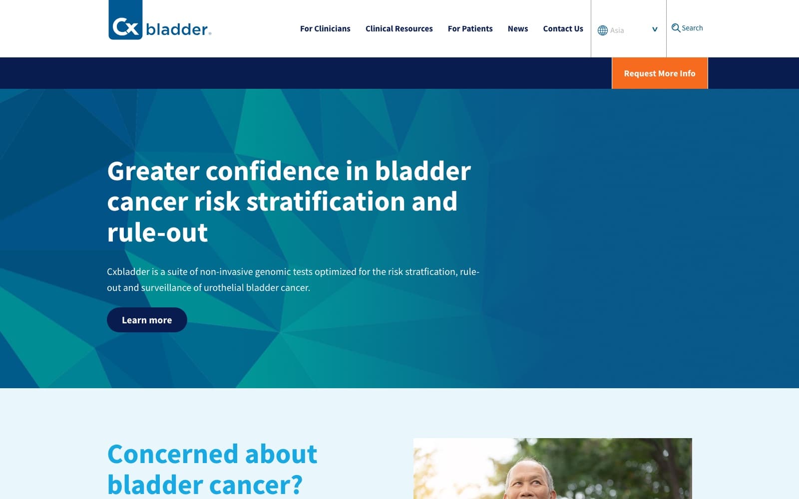Cxbladder website