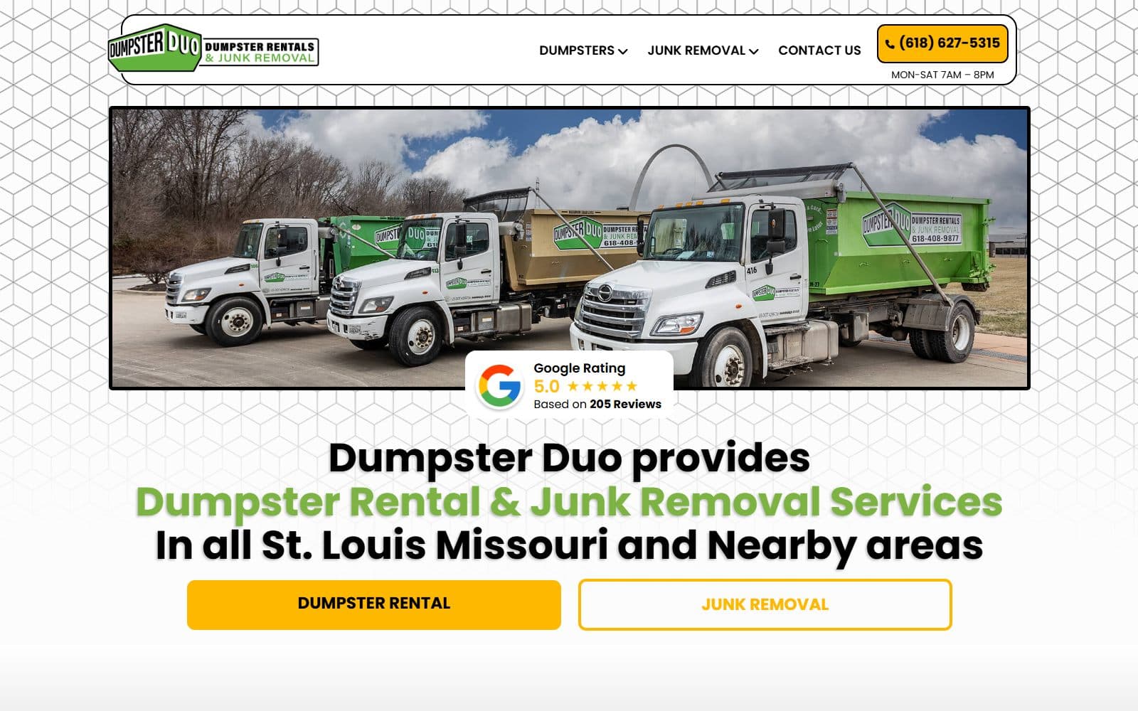 Dumpster Duo website
