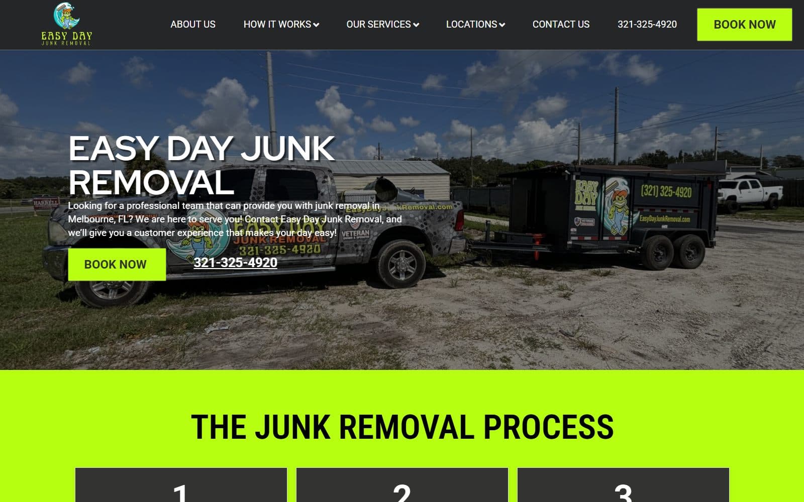 Easy Day Junk Removal website
