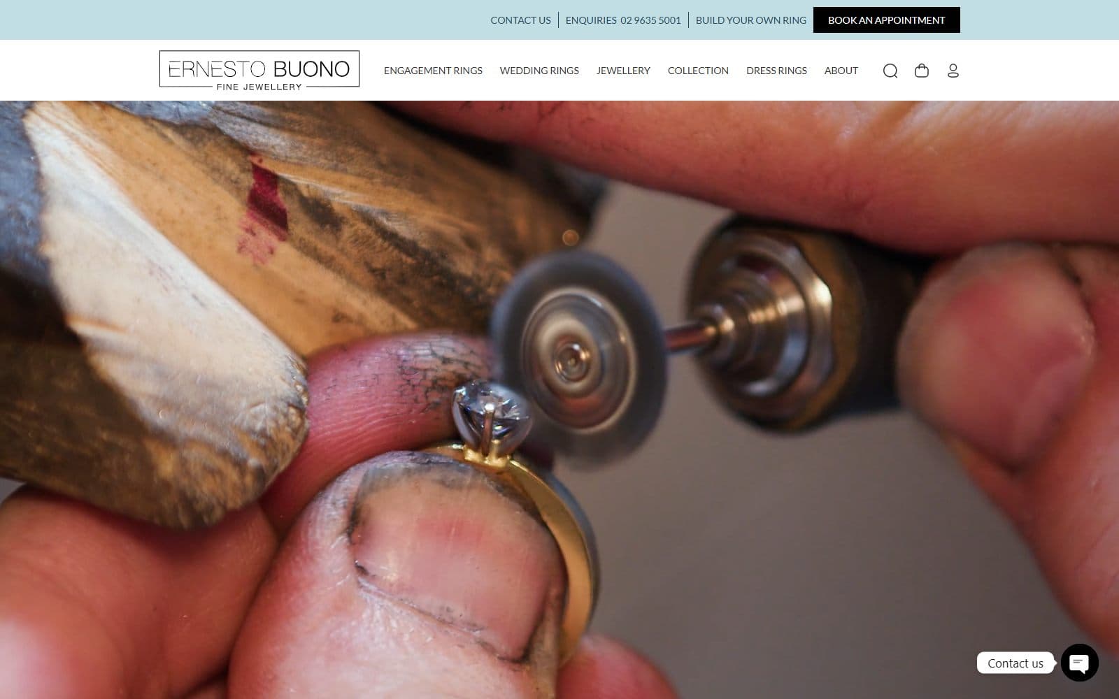 Ernesto Buono Fine Jewellery website