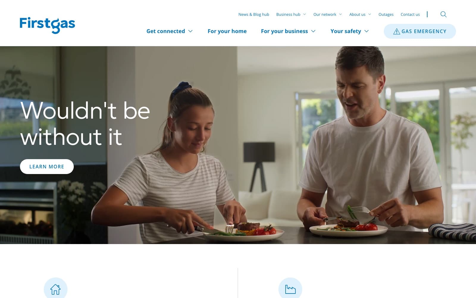 Firstgas website