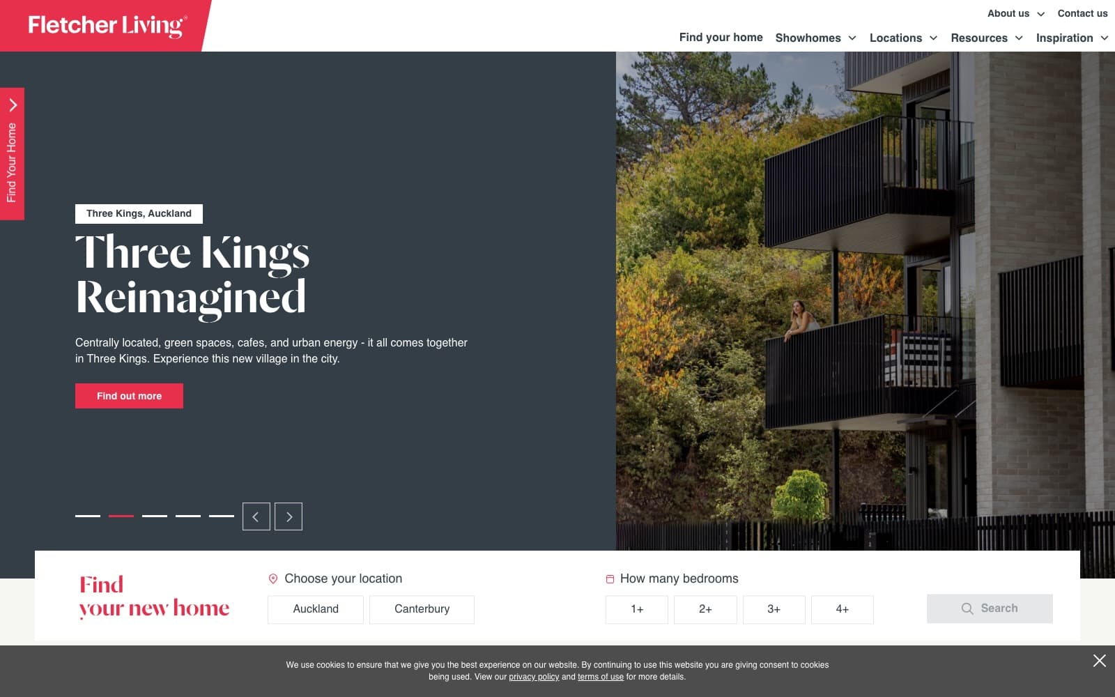 Fletcher Living website