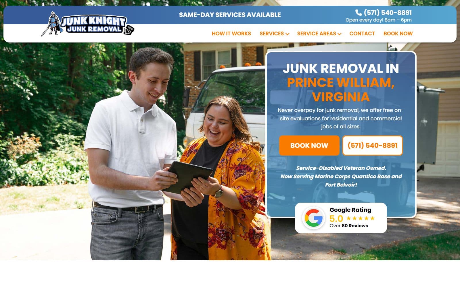 Junk Knight website