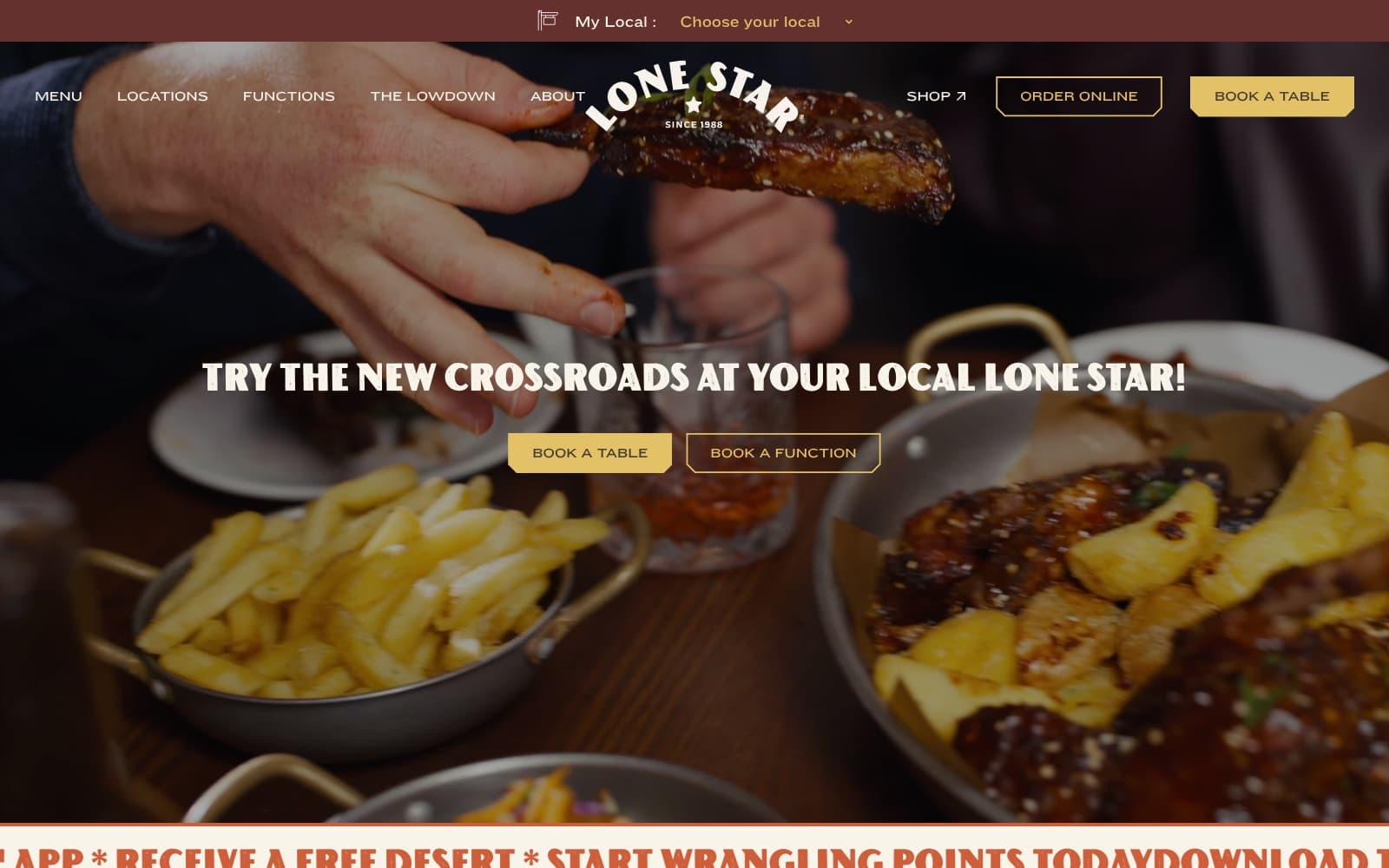 Lone Star website
